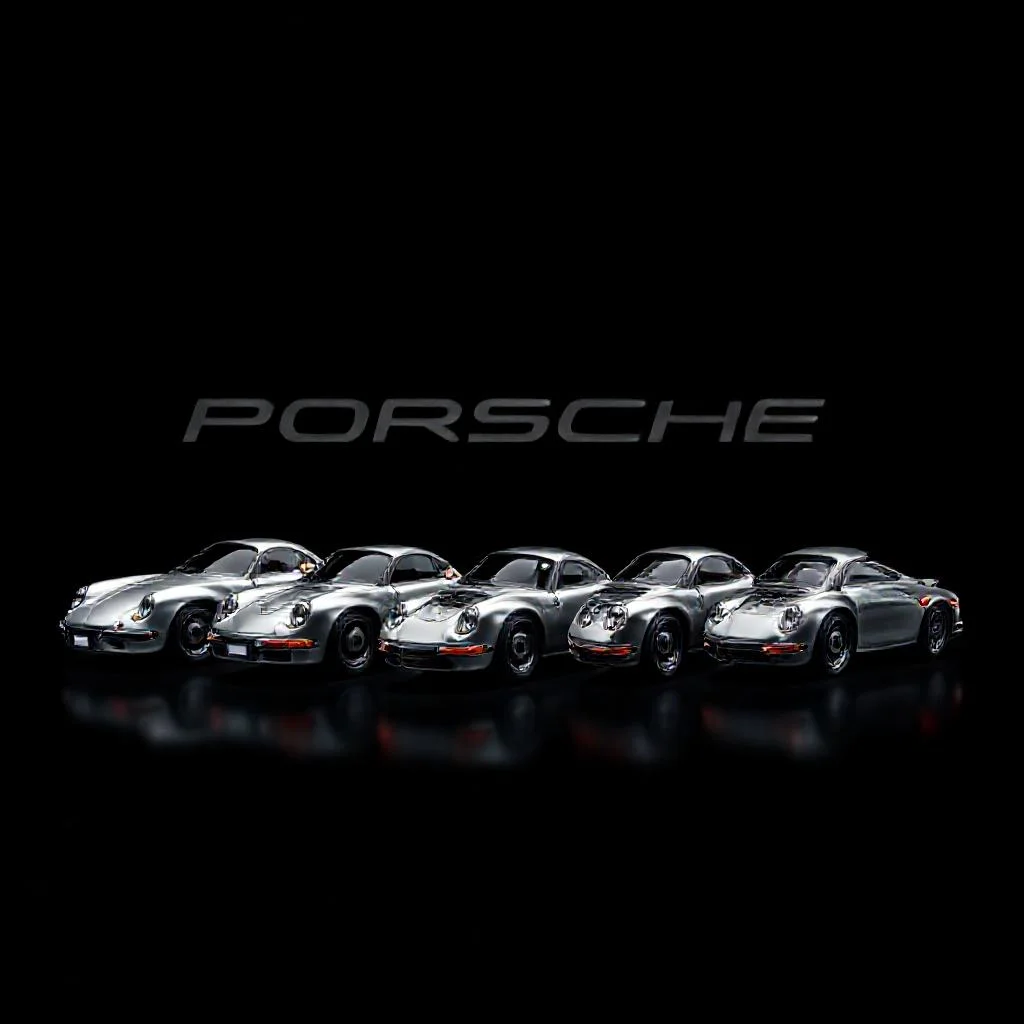 Иллюстрация к статье: Эволюция дизайна Porsche 911: история развития главного немецкого спорткара
