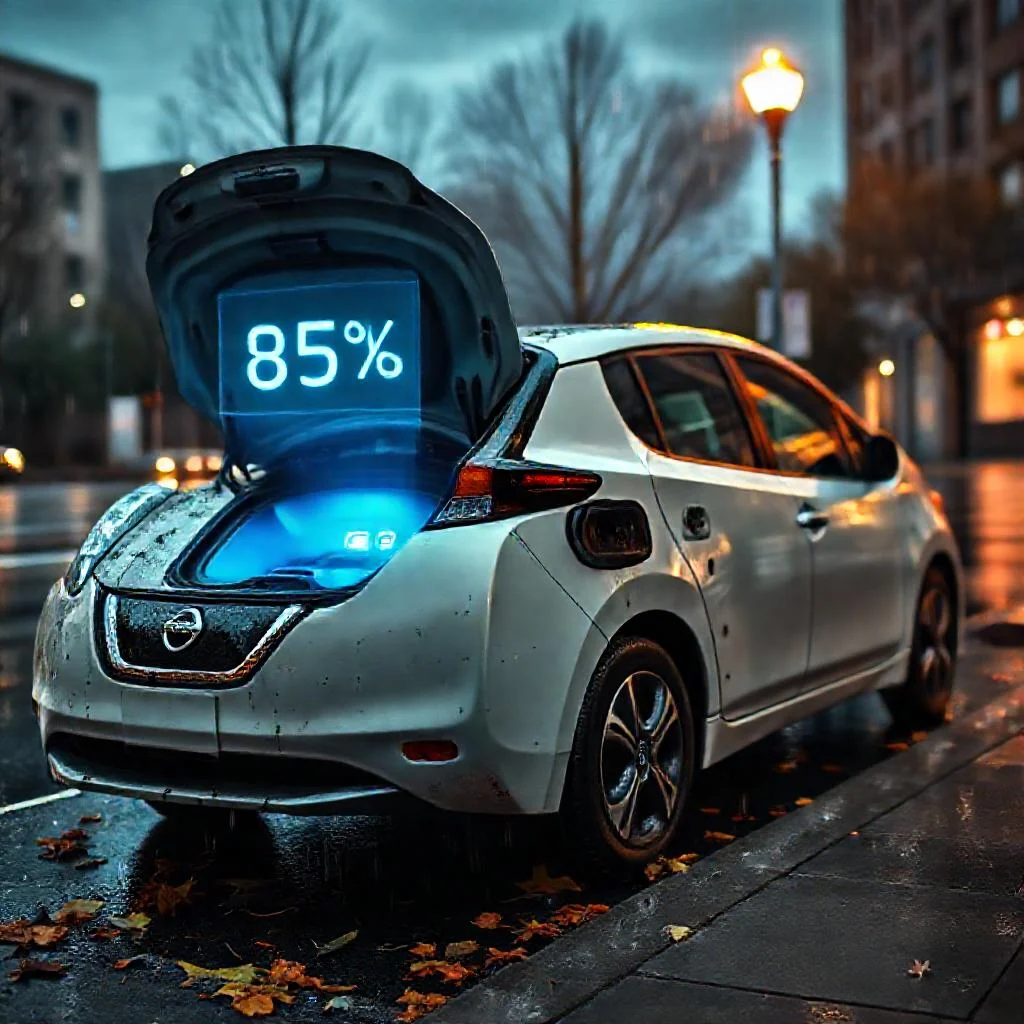 Иллюстрация к статье: Nissan Leaf с пробегом: стоит ли брать сейчас и как измерить остаточную емкость (SOH)